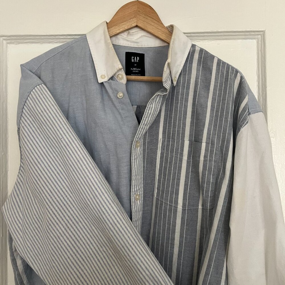 Gap Multi-Pattern Oversized Oxford - image 3